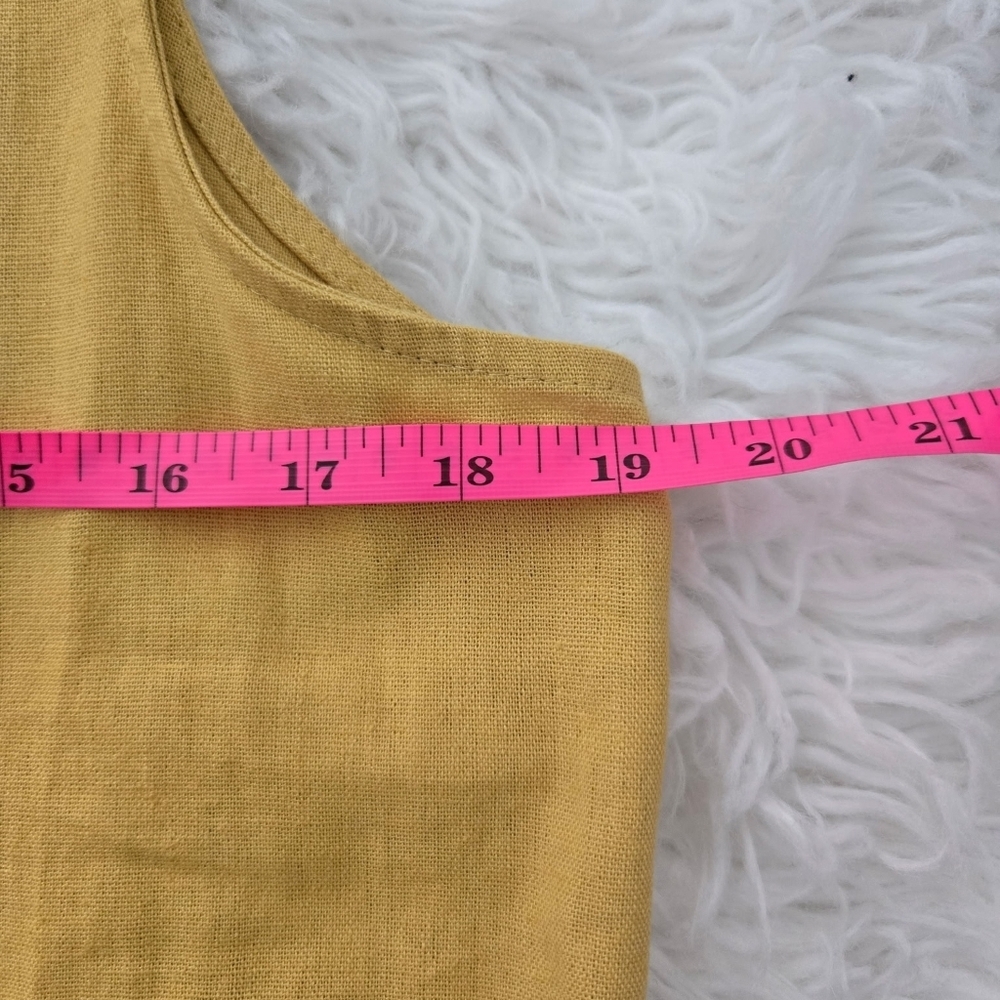 Cynthia Rowley Women Linen Blend HiLo Maxi Dress. Cowl Neck Lagenlook. Size Medi - Picture 5 of 8